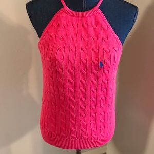 Ralph Lauren sweater halter tank top